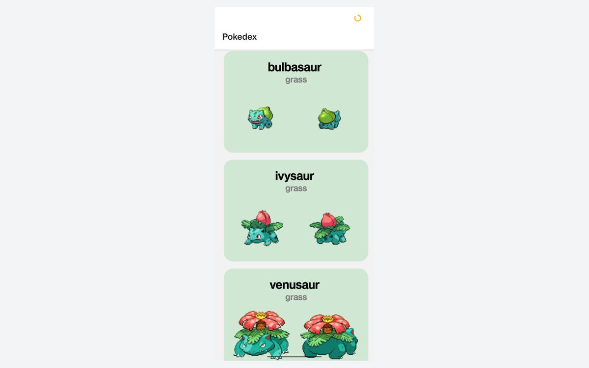 Pokédex Mobile App